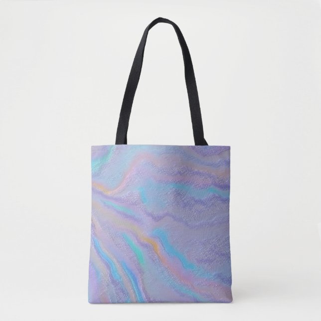 Mezmerizing Iridescent Stone Tote Bag (Front)