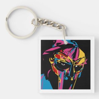 MF DOOM Keychain - Rapper Keychain