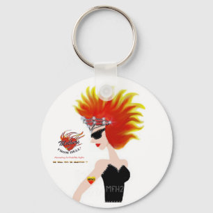 MFH2 - Flaming Hair & Tiara Keychain