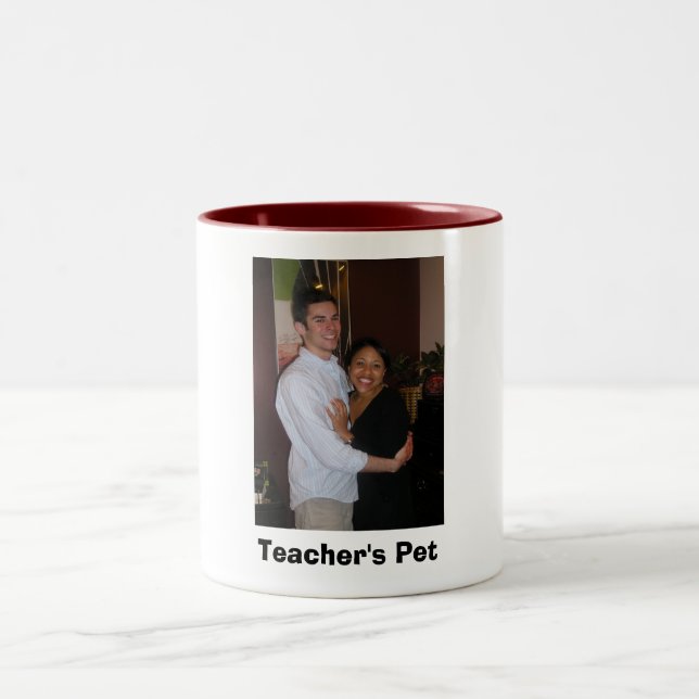 mfjeff, Teacher's Pet Two-Tone Coffee Mug (Center)