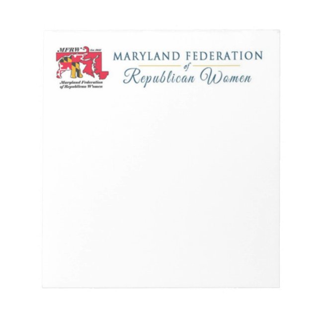 MFRW Notepad (Front)