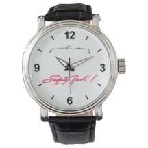 MG B with Safety Fast watch