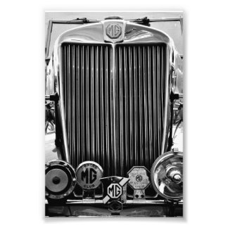 MG Classic Sports Motor Car Photo Print