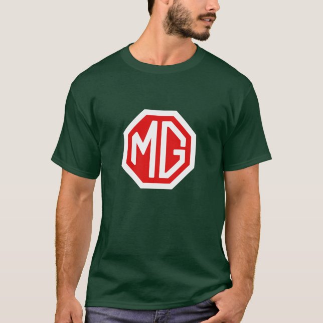 MG Octagon (red/white) T-Shirt (Front)