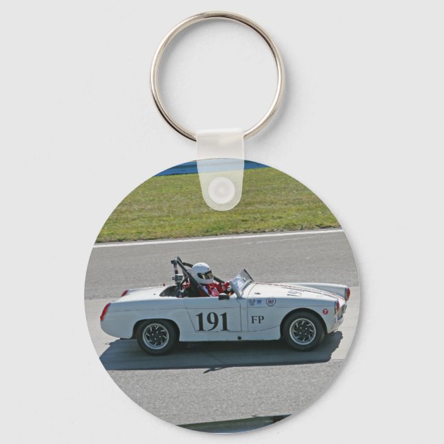 MG Race Car Key Ring (Front)