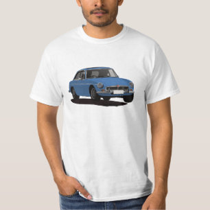 MGB GT V8 - 4 x blue - select a colour tone! T-Shirt