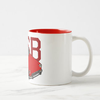 MGB Red Two-Tone Coffee Mug