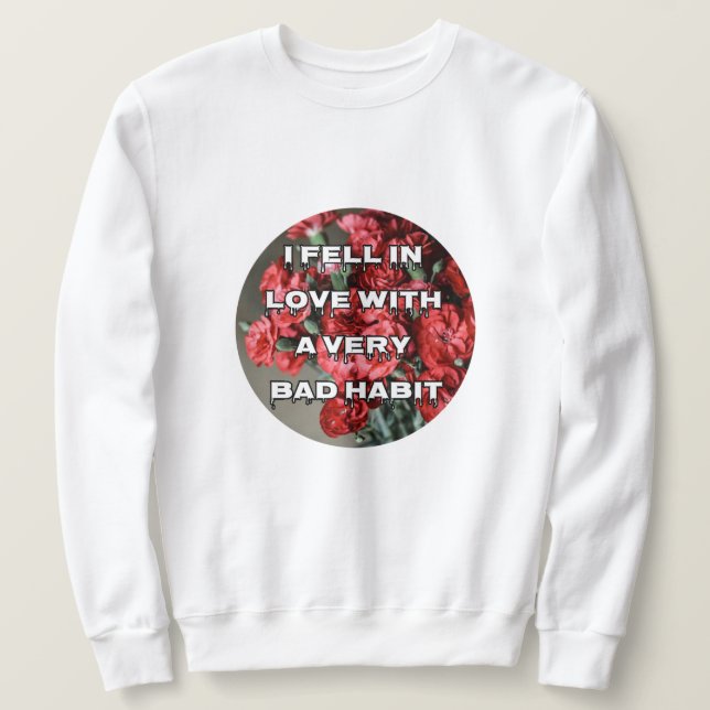 MGK lyric Sweat Sweatshirt (Design Front)