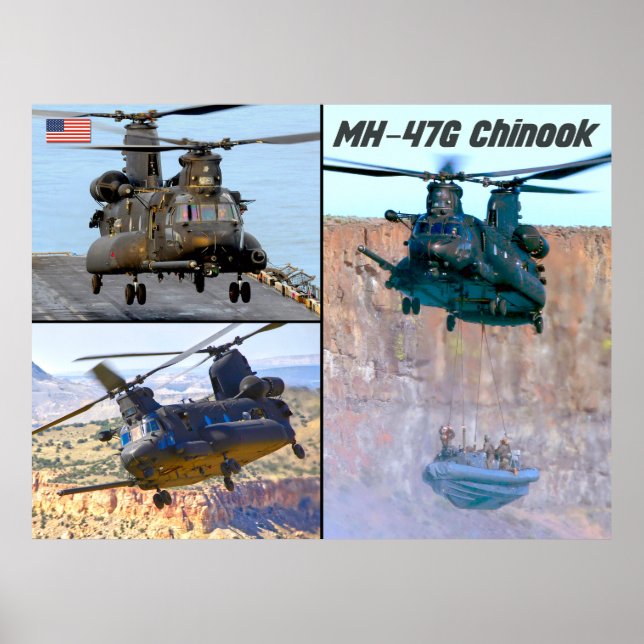 MH-47G CHINOOK POSTER (Front)