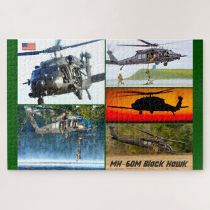 MH-60M BLACK HAWK (20x30 INCH) Jigsaw Puzzle