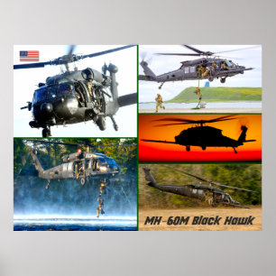 MH-60M BLACK HAWK POSTER