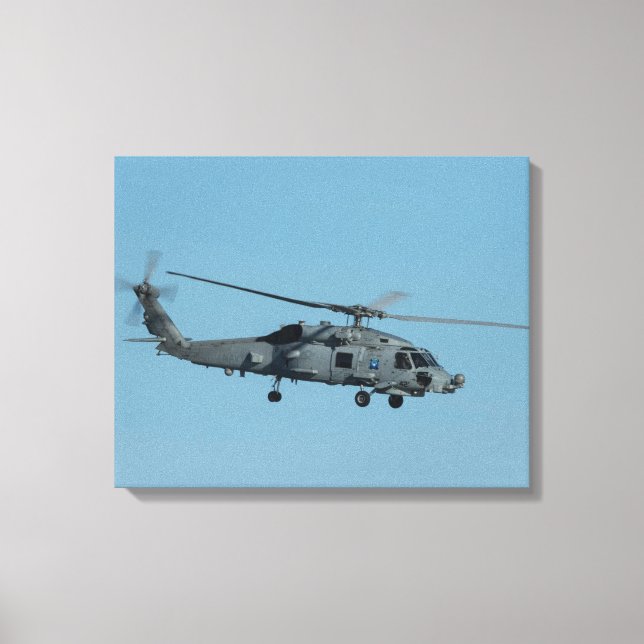 MH-60R Seahawk Canvas Print (Front)