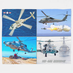 MH-60R SEAHAWK Fleece Blanket