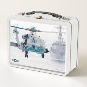 MH-60R SEAHAWK METAL LUNCH BOX