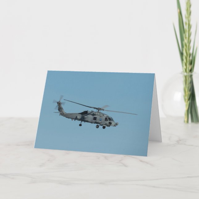 MH-60R Seahawk Thank You Card (Front)