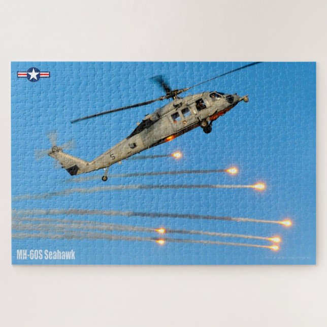 MH-60S SEAHAWK (20x30 INCH) Jigsaw Puzzle (Horizontal)
