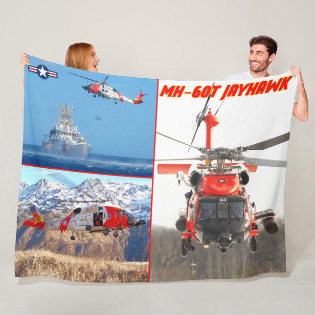 MH-60T JAYHAWK FLEECE BLANKET (In Situ)