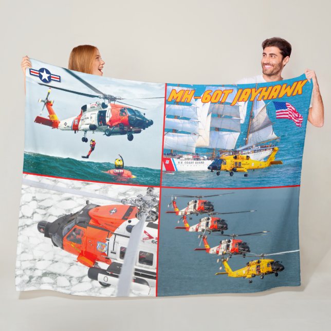 MH-60T JAYHAWK FLEECE BLANKET (In Situ)