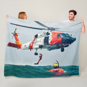 MH-60T JAYHAWK FLEECE BLANKET