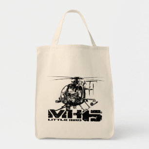 MH-6 Little Bird Grocery Tote Bag