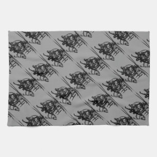 MH-6 Little Bird Kitchen Towel