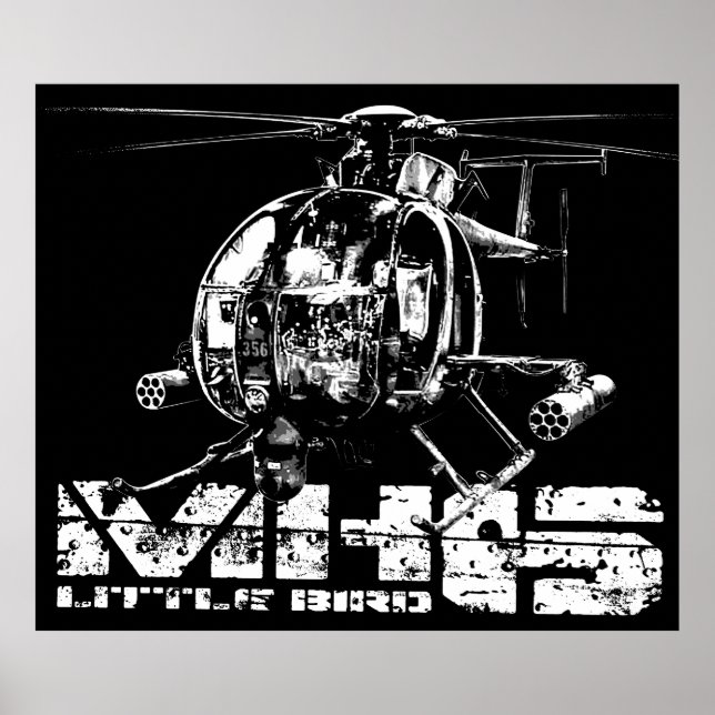 MH-6 Little Bird Poster (Front)
