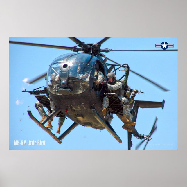 MH-6M LITTLE BIRD POSTER (Front)