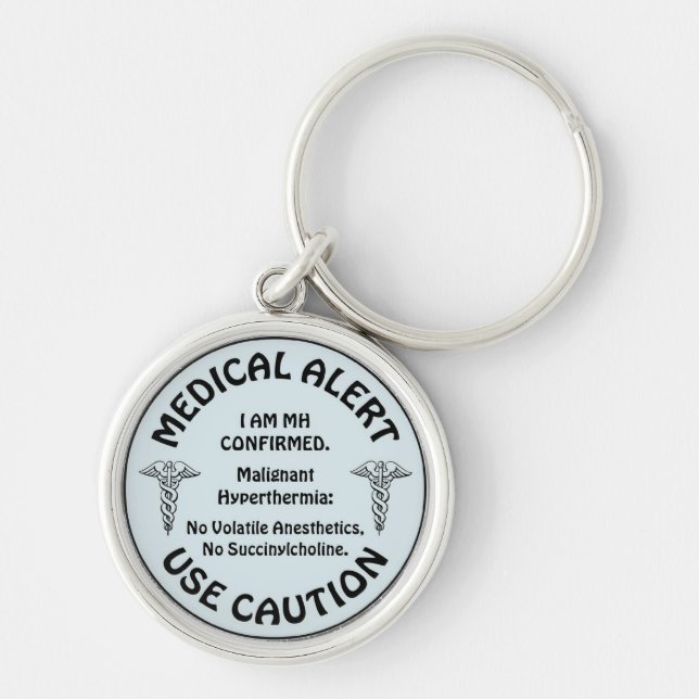 MH CONFIRMED Button Keychain (Front)