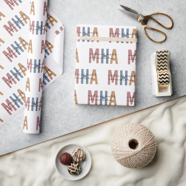 MHA Master of Health Administration Graduation Wrapping Paper (Crafts)