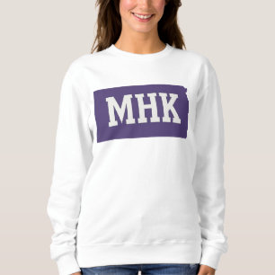 MHK Kansas Manhattan KS State Abbreviation Sweatshirt