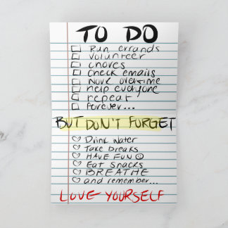 MHM - Self Love Card