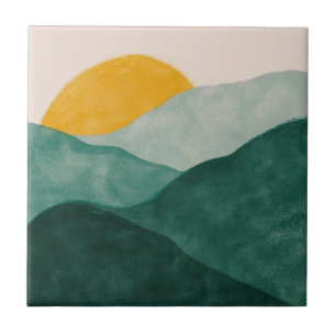 MHN Green and Yellow Tile Collection