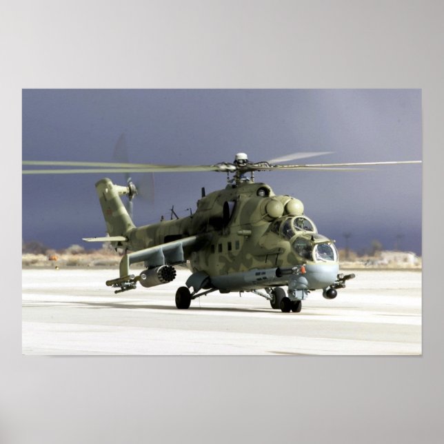 MI-24 Hind Poster (Front)
