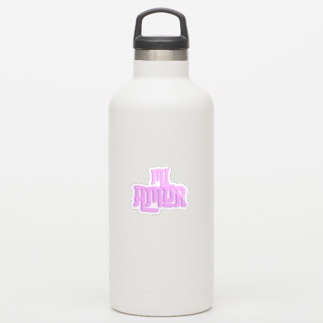 Mi Amor Pink (Waterbottle)