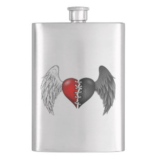 Mi-angel Half-Demon Blade Hip Flask