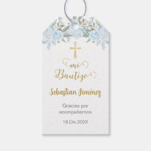 Mi Bautizo Thank you Gift Tags