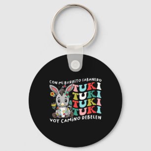 Mi Burrito Sabanero Mexican Tuki Tuki Donkey Latin Key Ring