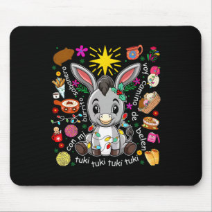 Mi Burrito Sabanero Mexican Tuki Tuki Donkey Latin Mouse Pad