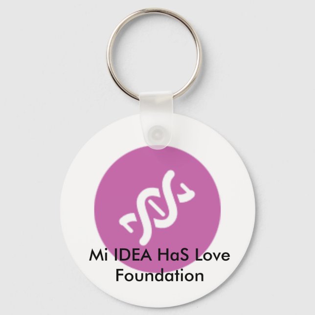 Mi IDEA HaS Love Foundation Keychain (Front)