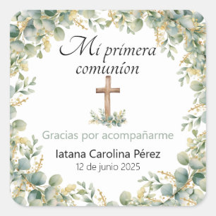 Mi Primera Comunion Stickers - First Communion