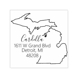 MI   State of Michigan Return Address Stamp