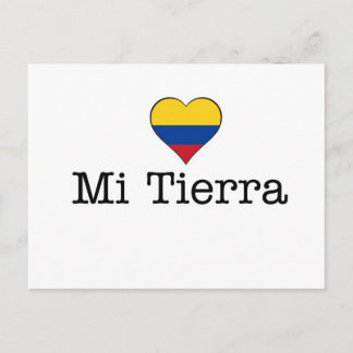 Mi Tierra Colombia Postcard
