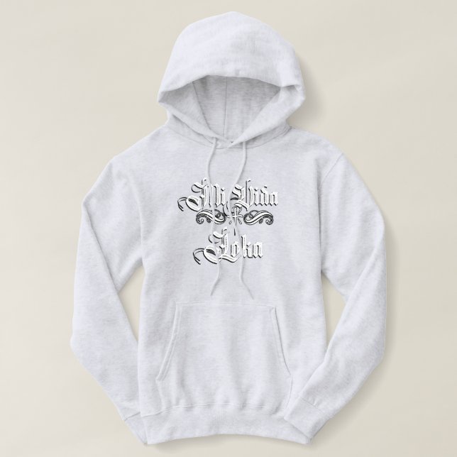 Mi Vida Loca With Last Name  Hoodie (Design Front)