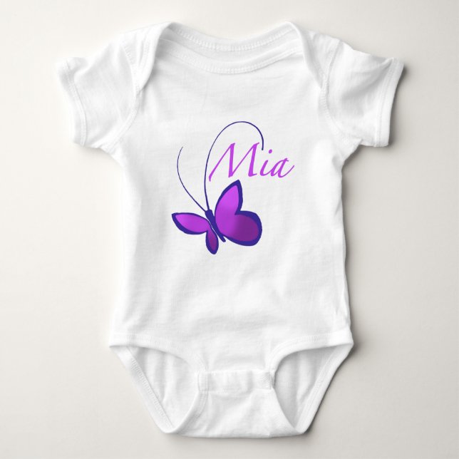 Mia Baby Bodysuit (Front)