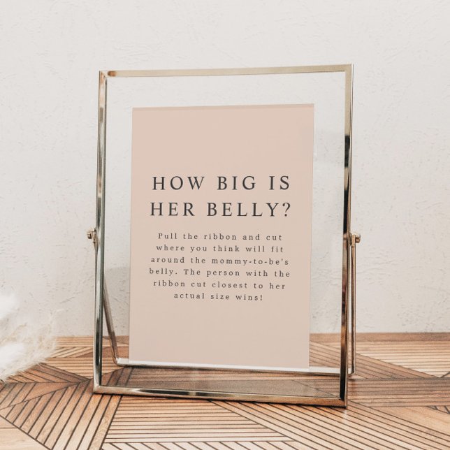 MIA Boho Earth Tone Cream How Big Is Her Belly Poster (Creator Uploaded)