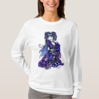 "Mia" Ruffled Babydoll Fairy White Hoodie