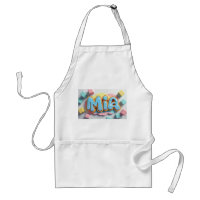 Mia written in graffiti font