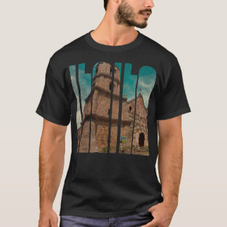 Miagao Church Iloilo Artwork T-Shirt