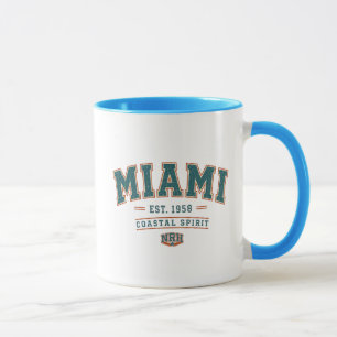 Miami 1958 Coastal Spirit Vintage Americana Mug