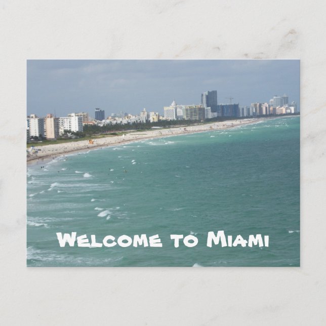 Miami 1 Postcard (Front)